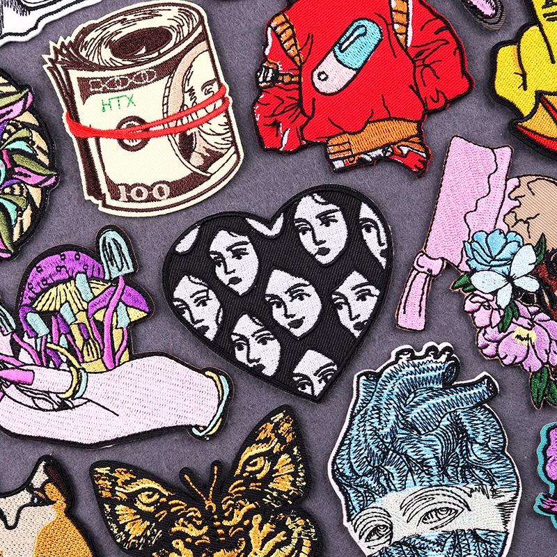 Detalle del diseño punk hip hop