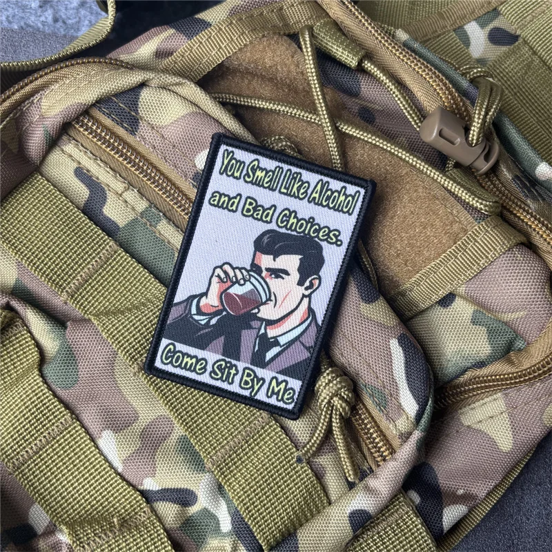 Parche táctico insignia moral gancho-bucle para ropa y mochila - imagen 5