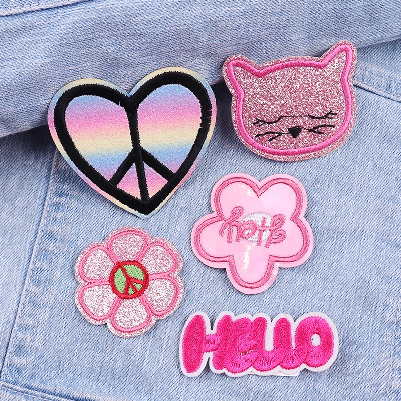 Diseño corazón parche