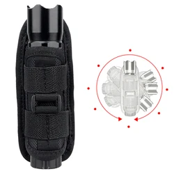 Funda giratoria 360° para linterna táctica de cinturón