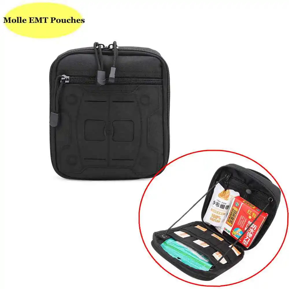 Bolsa médica táctica multiusos MOLLE ripstop para primeros auxilios - imagen 2