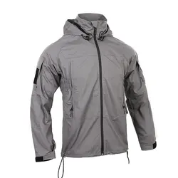 Chaqueta softshell táctica cortavientos hombre – Exterior militar