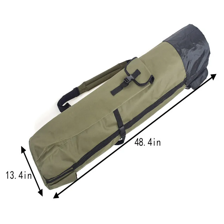 Bolsa de pesca portátil de Oxford para cañas y carretes, estuche - imagen 2