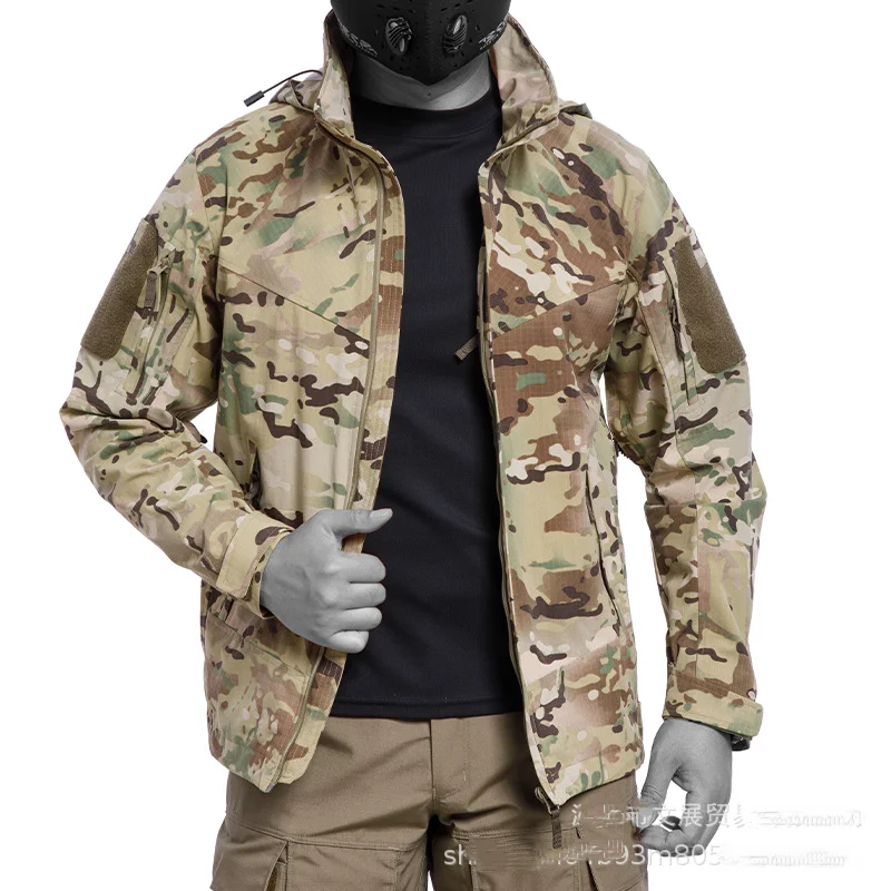 Chaqueta táctica camuflaje a prueba de viento y salpicaduras - imagen 2