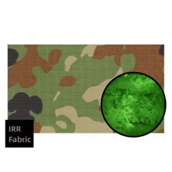 Tela camuflaje de puntos IRR reflectante infrarrojo para costura