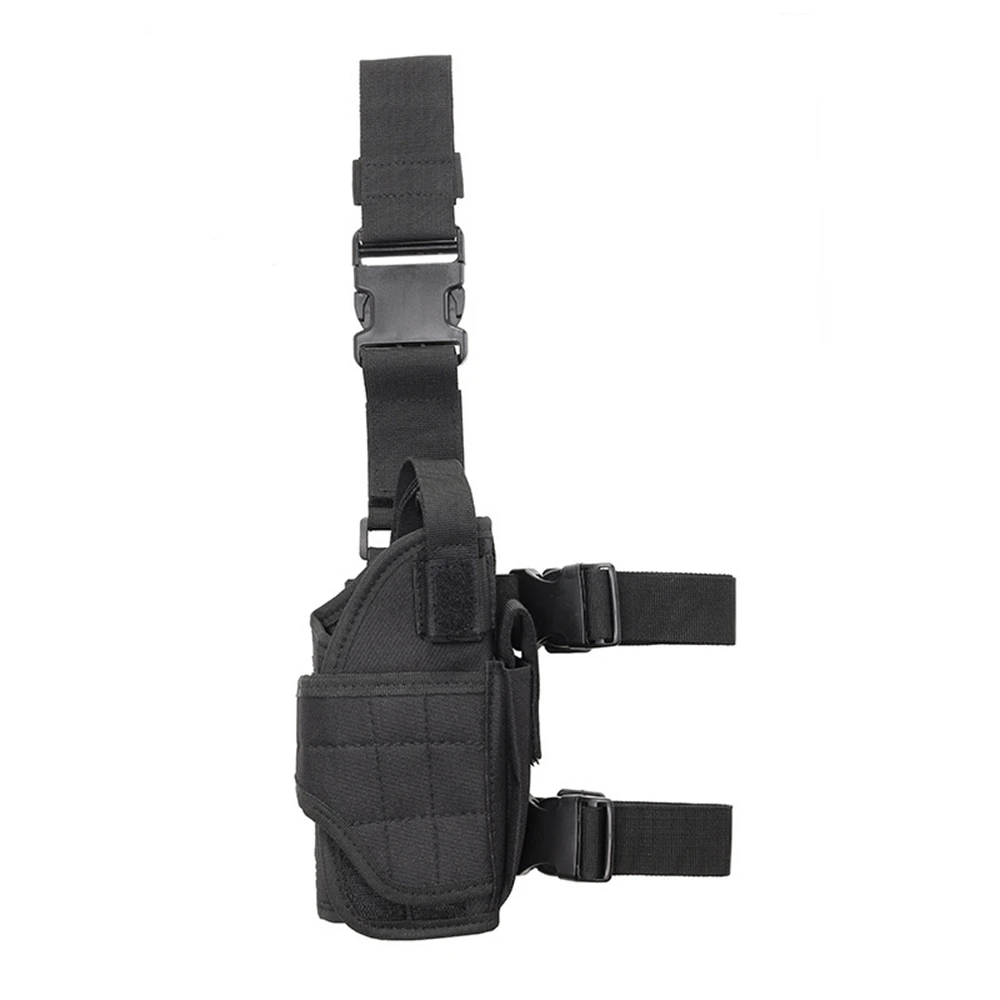Funda táctica ajustable de pierna GLOCK 17 y revólver airsoft