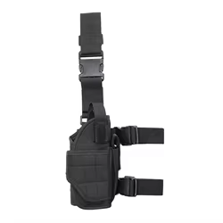 Funda táctica ajustable de pierna GLOCK 17 y revólver airsoft