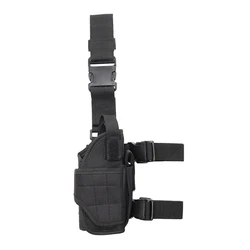 Funda táctica ajustable de pierna GLOCK 17 y revólver airsoft