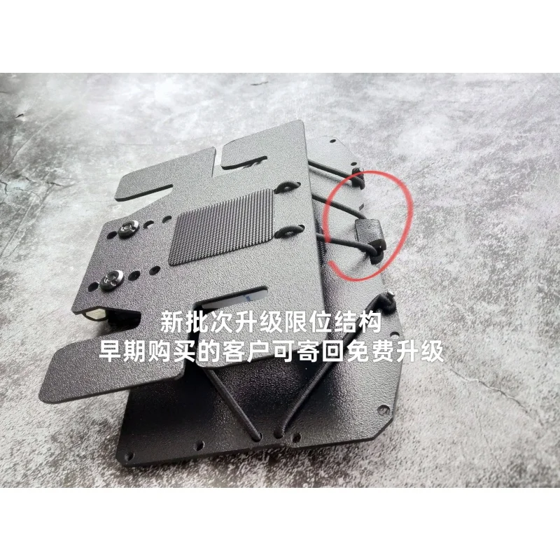 Soporte táctico para chaleco visto de frente