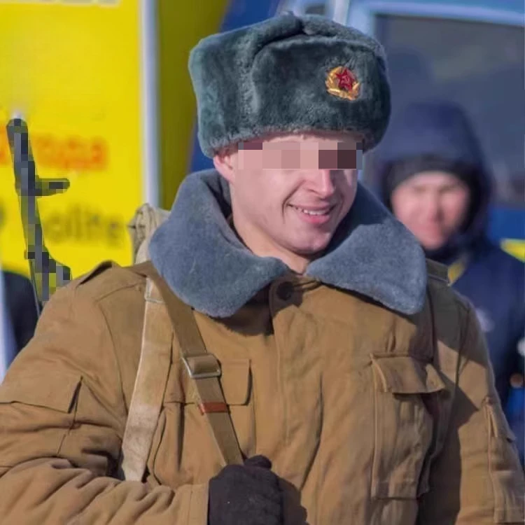 Ushaka gorra táctica invierno capitonada gris azul algodón militar - imagen 3