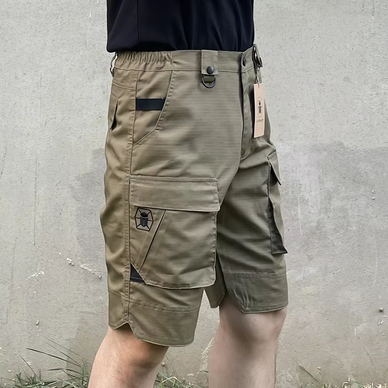 Pantalón corto táctico Scout antihoja multibojos