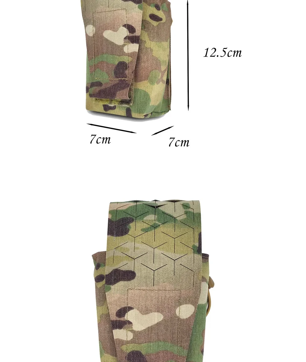 Bolsa táctica Molle para montaje en cinturón