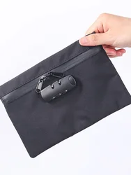 Bolsa de seguridad impermeable antirrobo con candado por contraseña