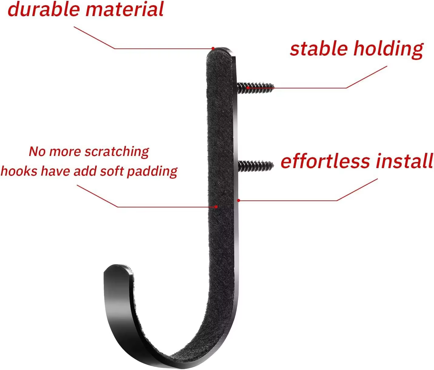 Soporte pared táctico acolchado para rifles y pistolas - imagen 2