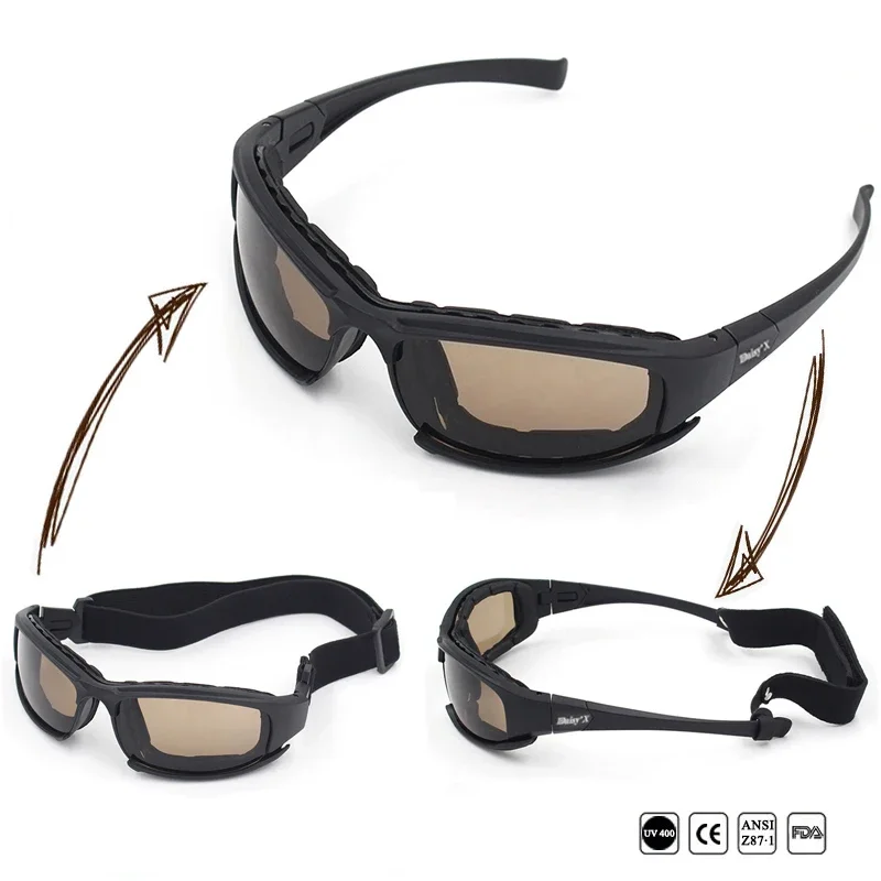 Gafas de sol tácticas polarizadas antideslumbrantes con bloqueo UV - imagen 2