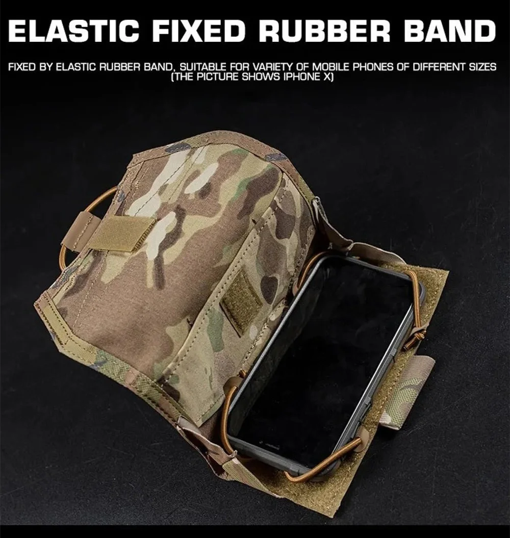 Porta GPS Táctico MOLLE de Liberación Rápida – Chaleco Exterior - imagen 5