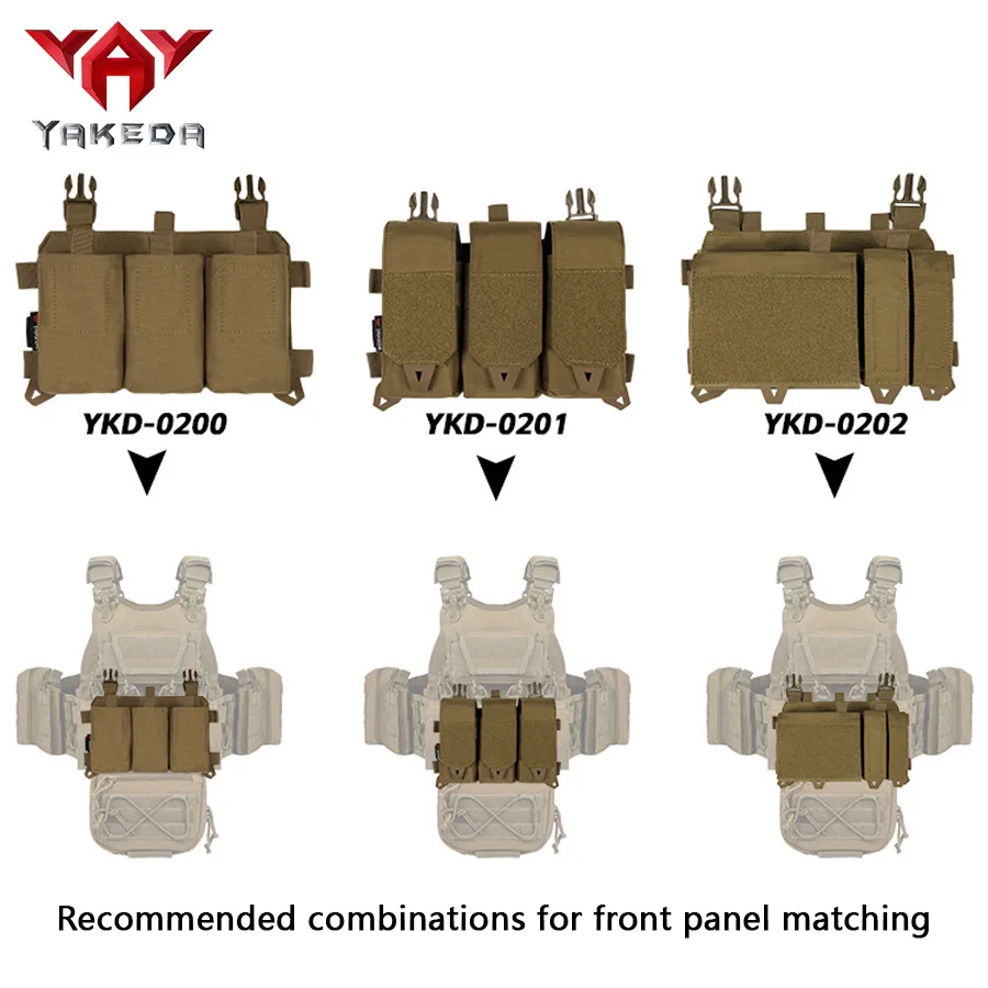 YAKEDA Chaleco táctico multifuncional para entrenamiento exterior - imagen 3
