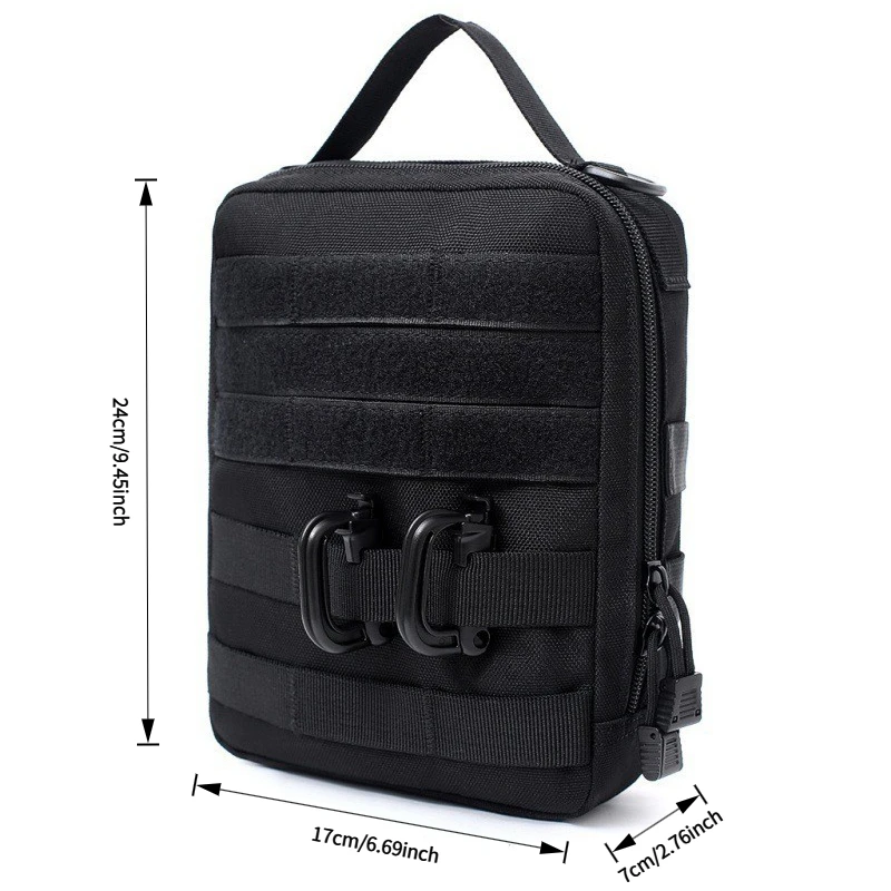 Bolsa táctica MOLLE para herramientas y kit de supervivencia - imagen 2