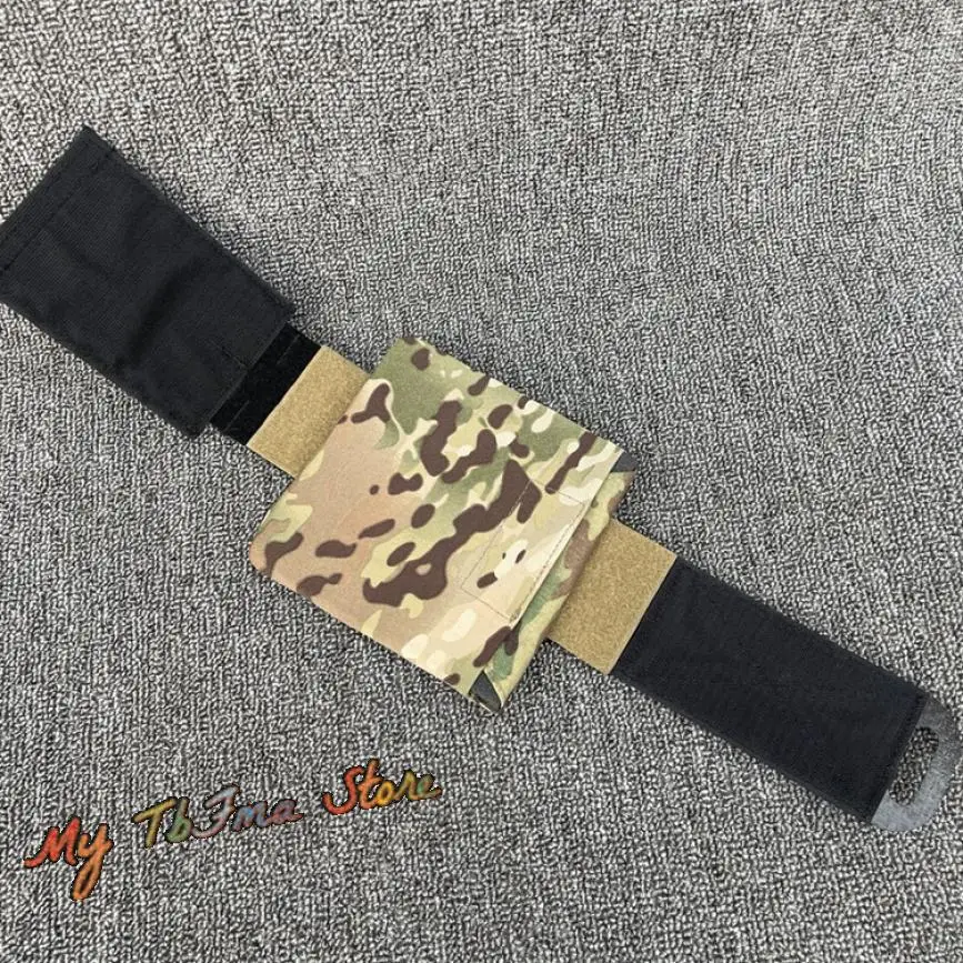 Bolsillos laterales tácticos MOLLE para chaleco de combate - imagen 4