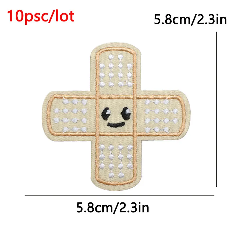 Parches bordados termoadhesivos dibujos animados para ropa y mochila - imagen 4