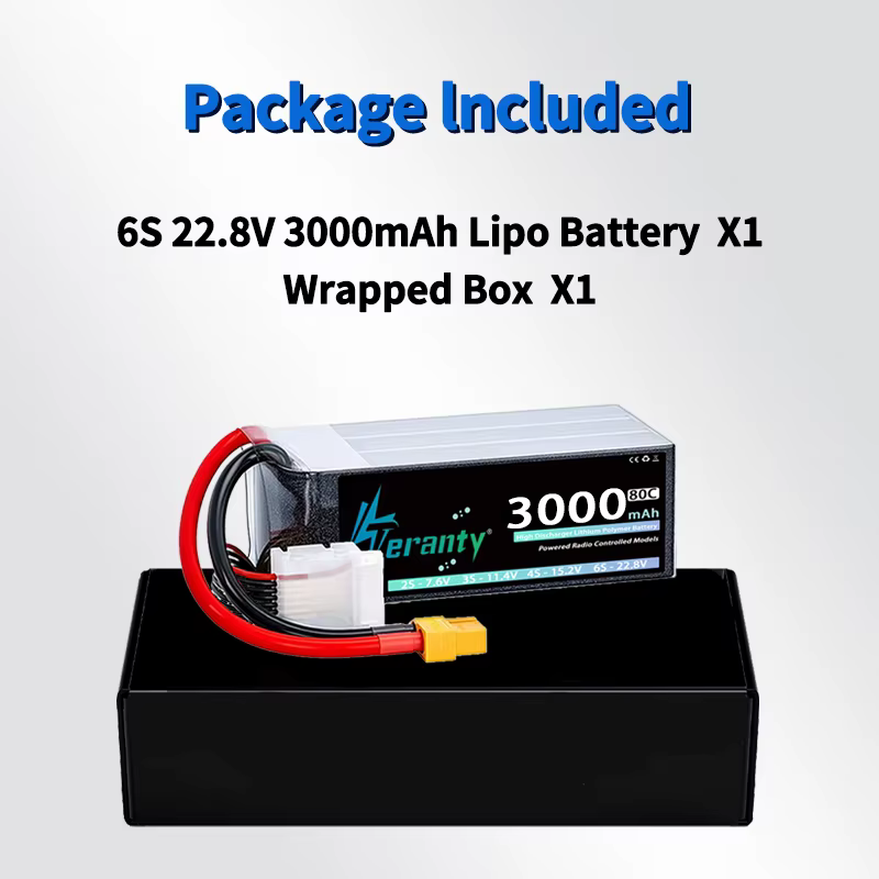 GNB Batería LiPo 6S 22.8V 3000mAh 120C Drone FPV - imagen 5