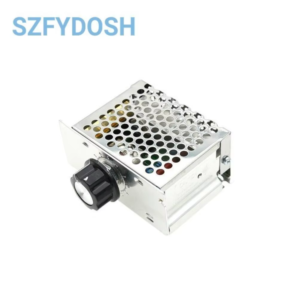 Regulador SCR potenciómetro regulable velocidad motor DC - imagen 2