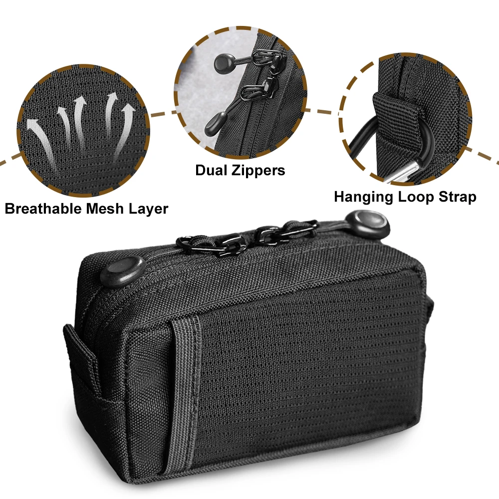 Bolsa de herramientas EDC táctica de tela Oxford resistente – Multiusos - imagen 5