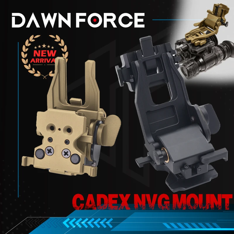 Soporte táctico NVG abatible perfil bajo para casco PVS-14/18/31 - imagen 5