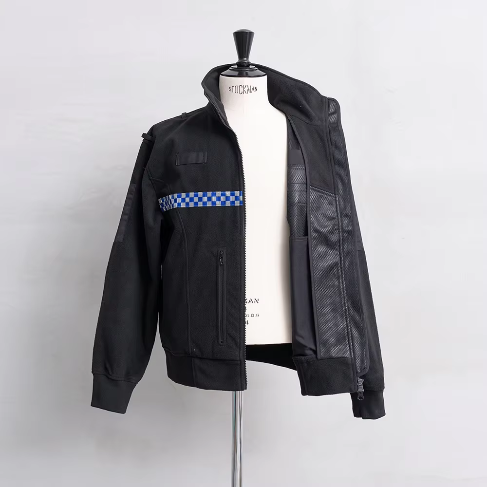 Chaqueta táctica reflectante cálida con forro polar FBI - imagen 4