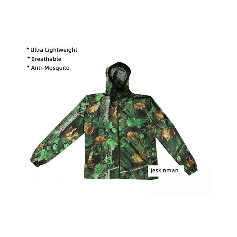 Traje camuflaje biónico antimosquitos ligero para pesca de verano - imagen 4