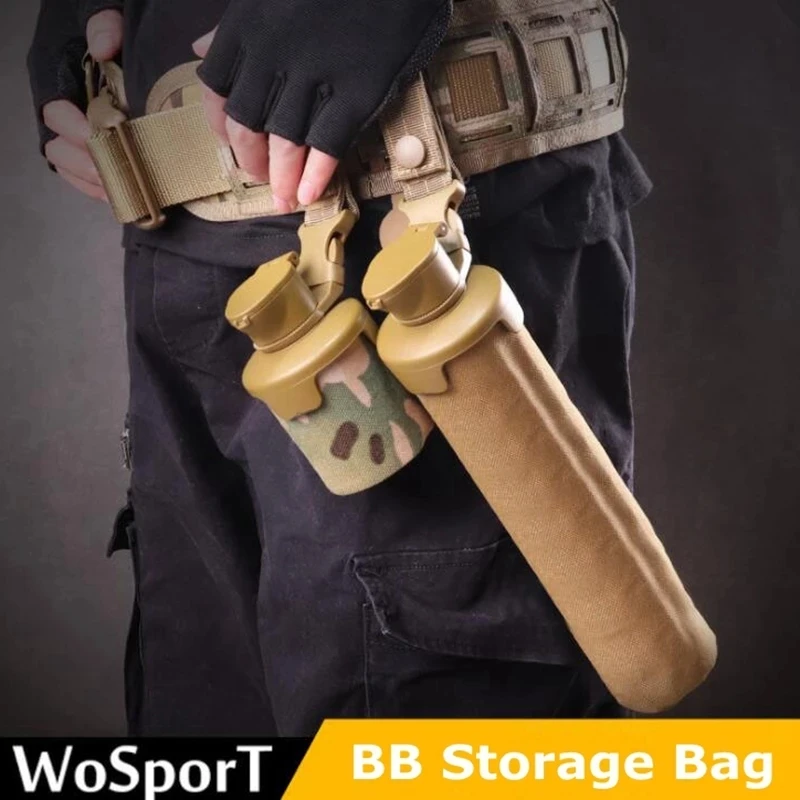 Bolsa táctica MOLLE para botellas y accesorios de exterior - imagen 4