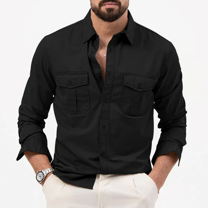 Camisa manga larga táctica multibolsillo - imagen 2