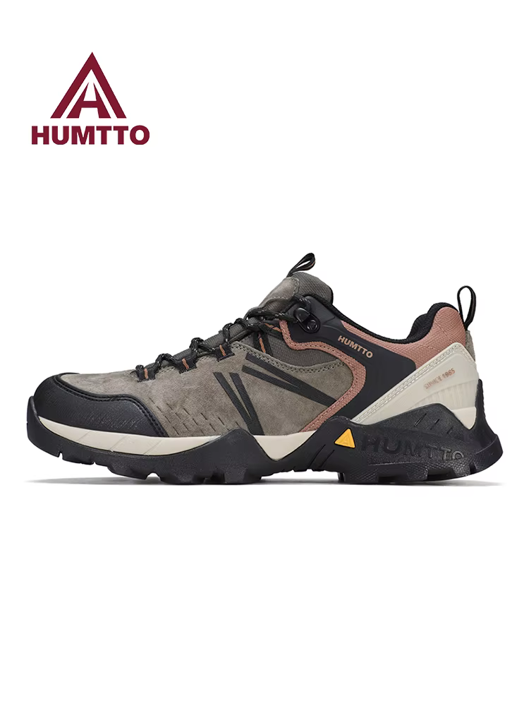 Botas tácticas senderismo trekking cuero impermeables – HUMTTO - imagen 3