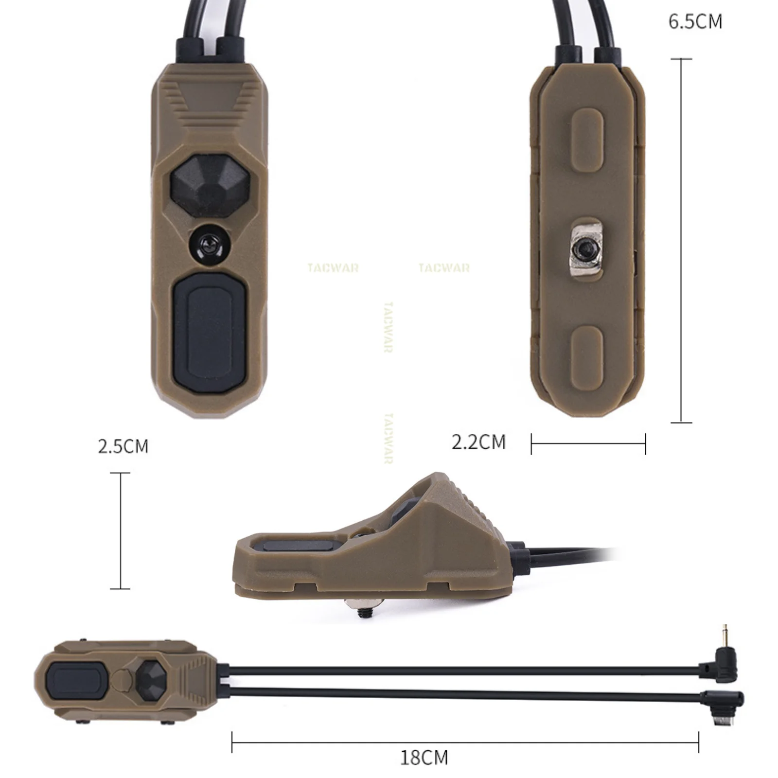AXON Wire Switch interruptor táctico de presión remoto USB-C - imagen 3