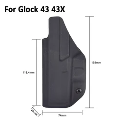 Funda táctica Kydex IWB para Glock y pistolas Sig Sauer