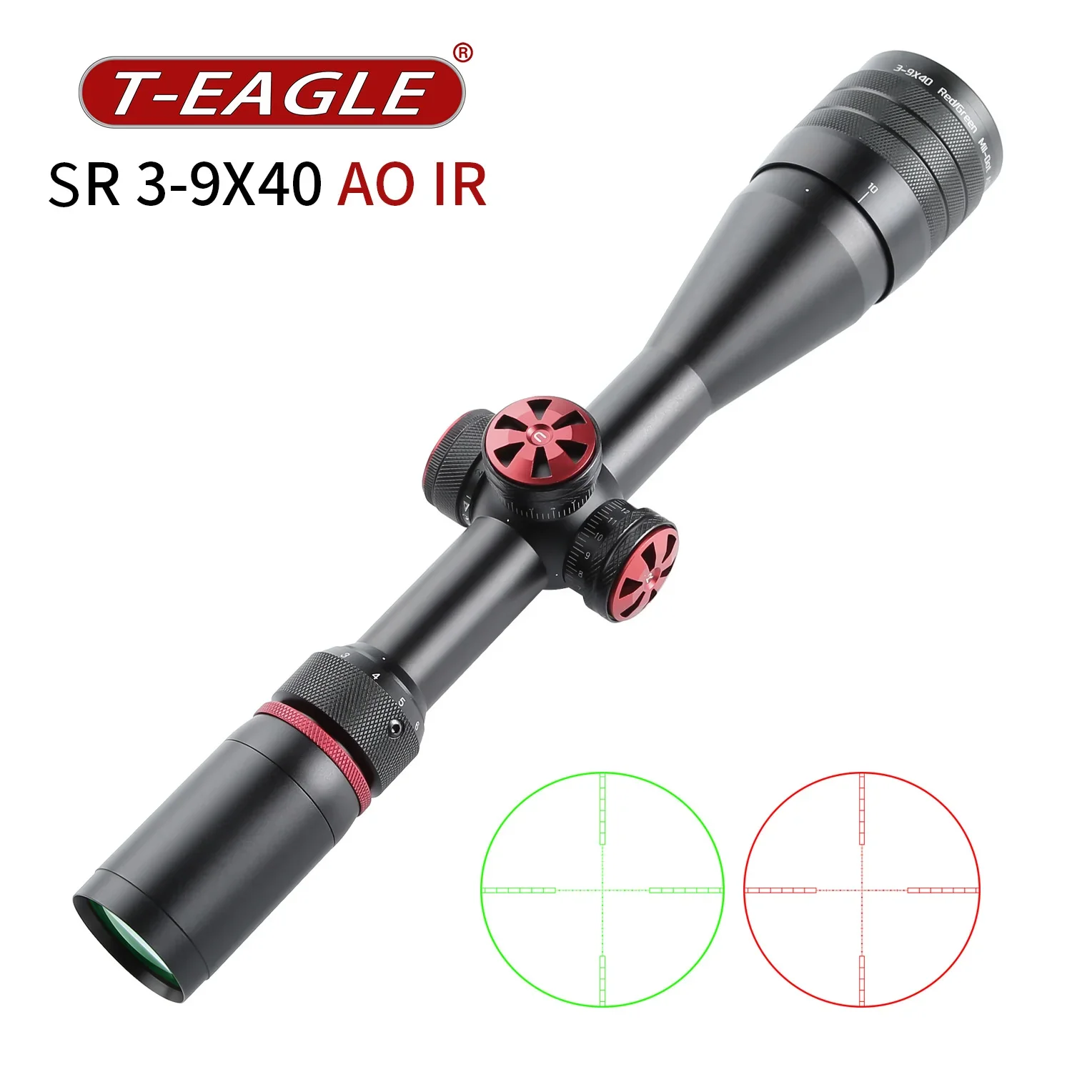 T-EAGLE Mira telescópica táctica con retícula iluminada AOIR - imagen 3