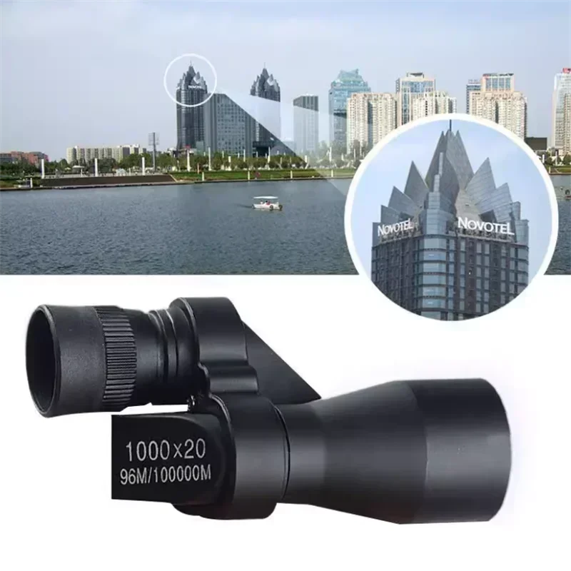 Monocular HD de bolsillo con zoom para caza y pesca