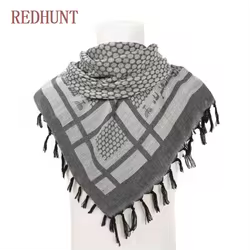 Keffiyeh táctico Shemagh Arafat de algodón multicolor palestino