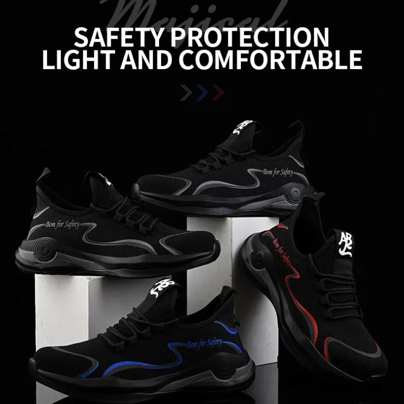 Botas de seguridad hombre transpirables puntera de acero antiperforación - imagen 5