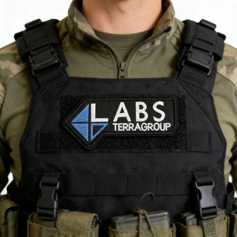 Terragroup Labs Parche bordado táctico insignia moral velcro - imagen 2