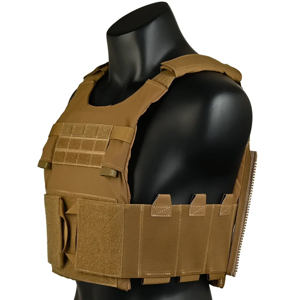 TACTIFANS LV119 Chaleco Portaplacas Táctico MOLLE