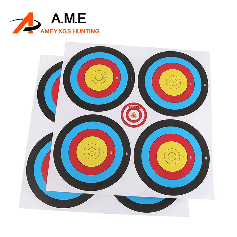 Papel objetivo mate para tiro con arco y practica de flechas tactico - imagen 3