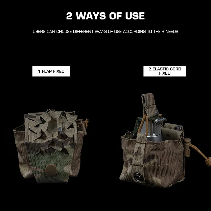 SPUD Bolsa táctica MOLLE multiusos para radio y accesorios - imagen 2