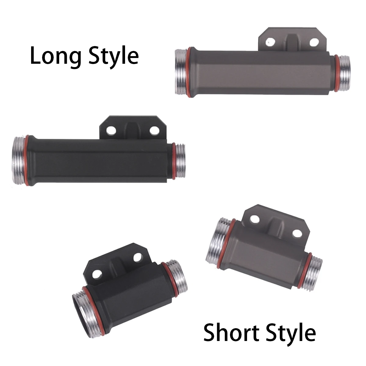 PL-V2 Soporte de linterna para casco de aluminio - imagen 2