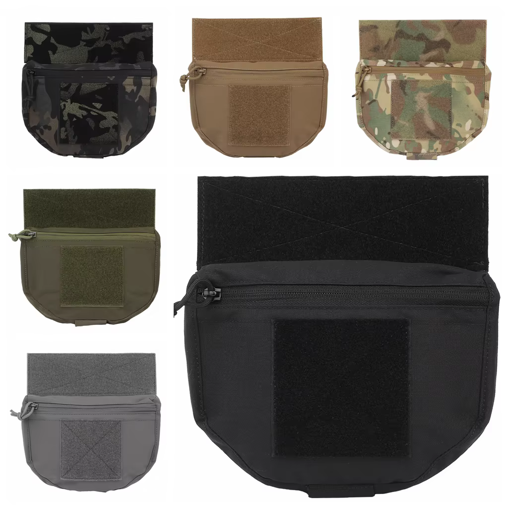 Riñonera táctica mini bolsa de descarga abdominal para portaplacas - imagen 3