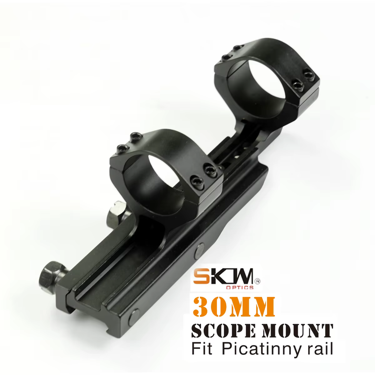 SKWGEAR Soporte Visor Picatinny para AR15 M4 Anillos 30mm - imagen 3