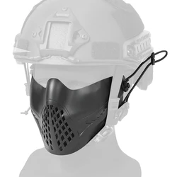 BOOIU Mascarilla táctica a prueba de viento y polvo para Airsoft