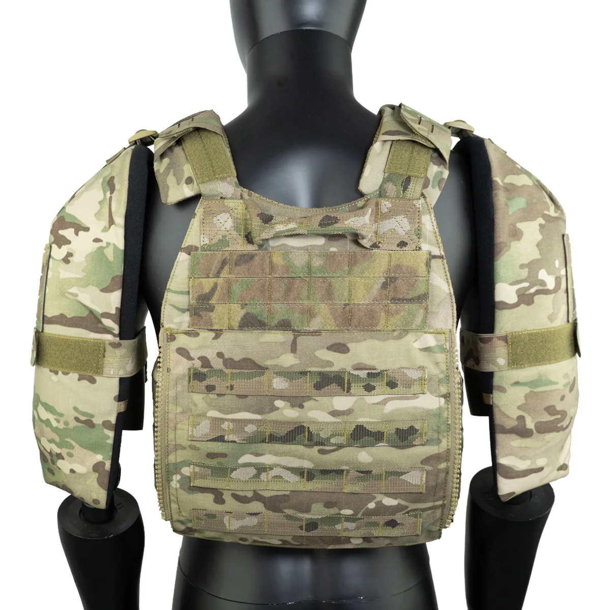 Chaleco táctico caza con protector de hombro y brazo extraíble - imagen 5