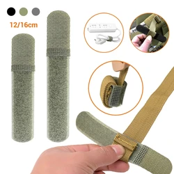 Bridas tácticas reutilizables de velcro para organizar cables