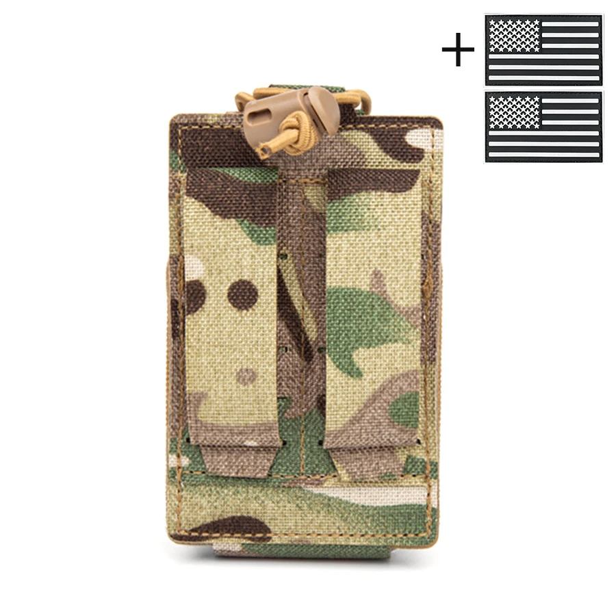 Bolsa táctica walkie talkie transpirable para cintura multifunción - imagen 4